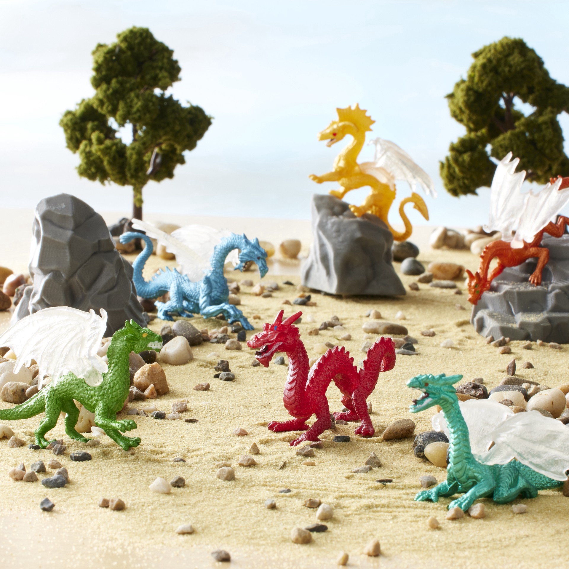 slide 2 of 3, Safari Ltd. Safari Ltd Toobs Dragons Designer, 1.76 in x 1.76 in x 10.34 in