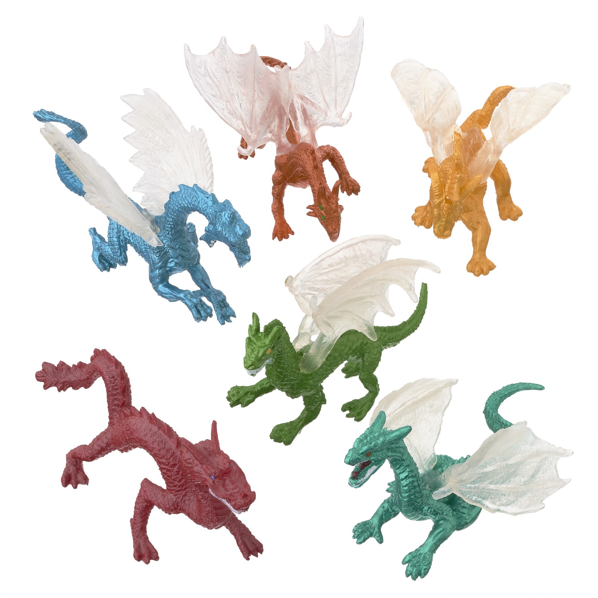 slide 3 of 3, Safari Ltd. Safari Ltd Toobs Dragons Designer, 1.76 in x 1.76 in x 10.34 in