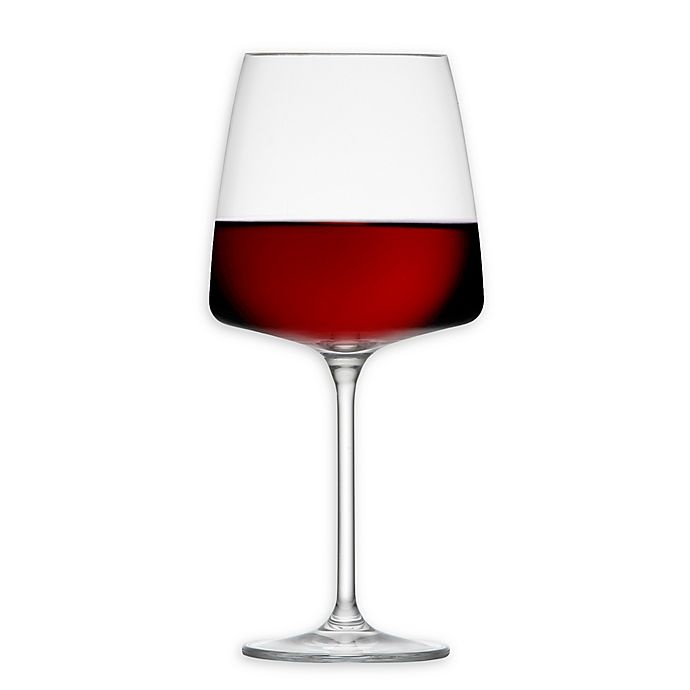 slide 1 of 1, Fortessa Tbware Solutions Schott Zwiesel Sensa Soft-Red Wine Glasses, 6 ct