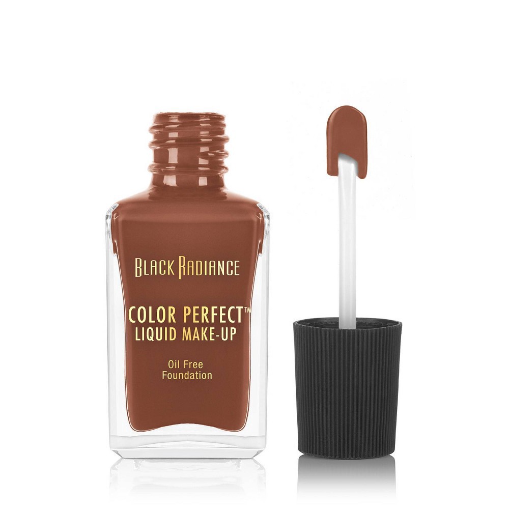 slide 2 of 7, Black Radiance Color Perfect Espresso 8429 Oil Free Liquid Make-Up 1 oz, 1 oz