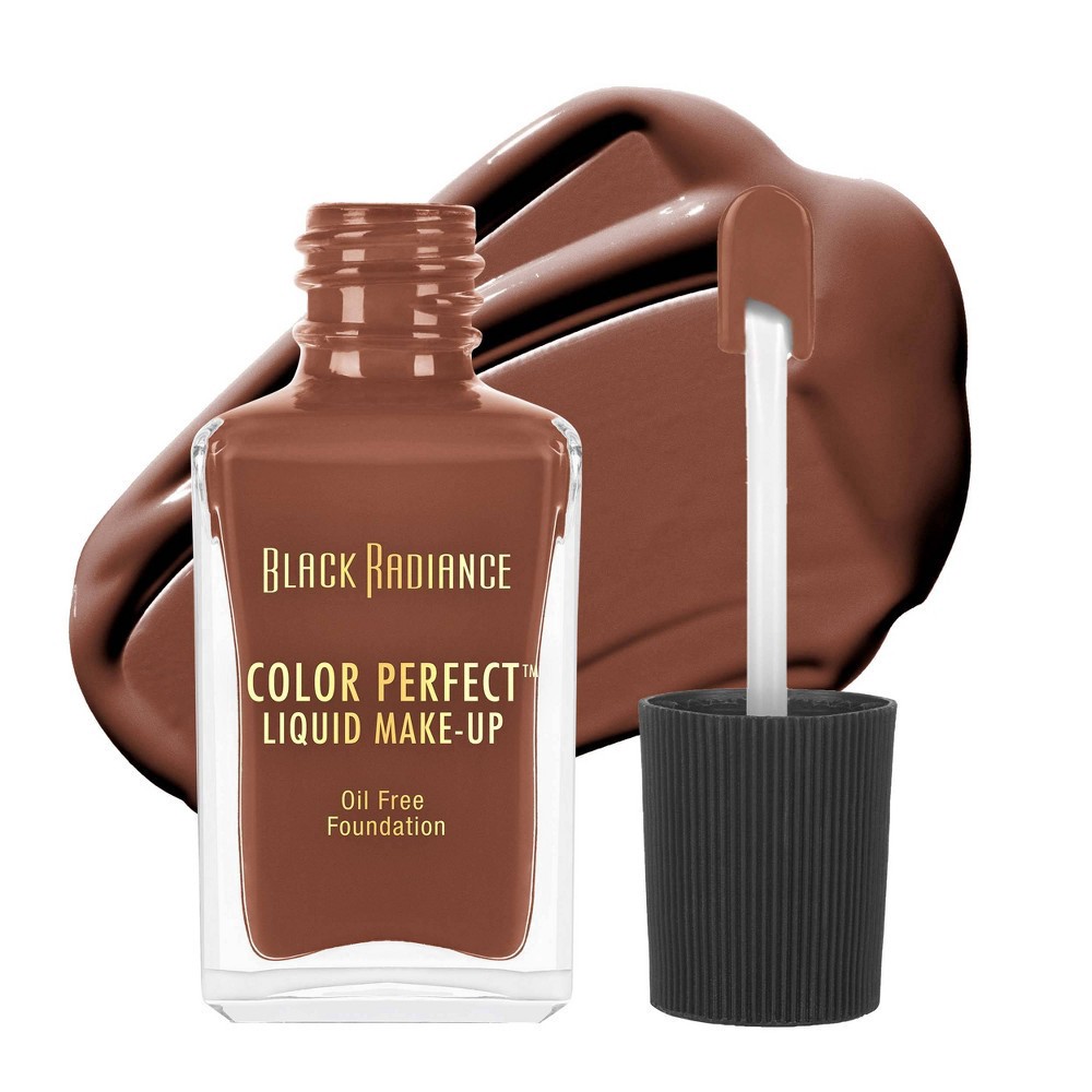 slide 7 of 7, Black Radiance Color Perfect Espresso 8429 Oil Free Liquid Make-Up 1 oz, 1 oz