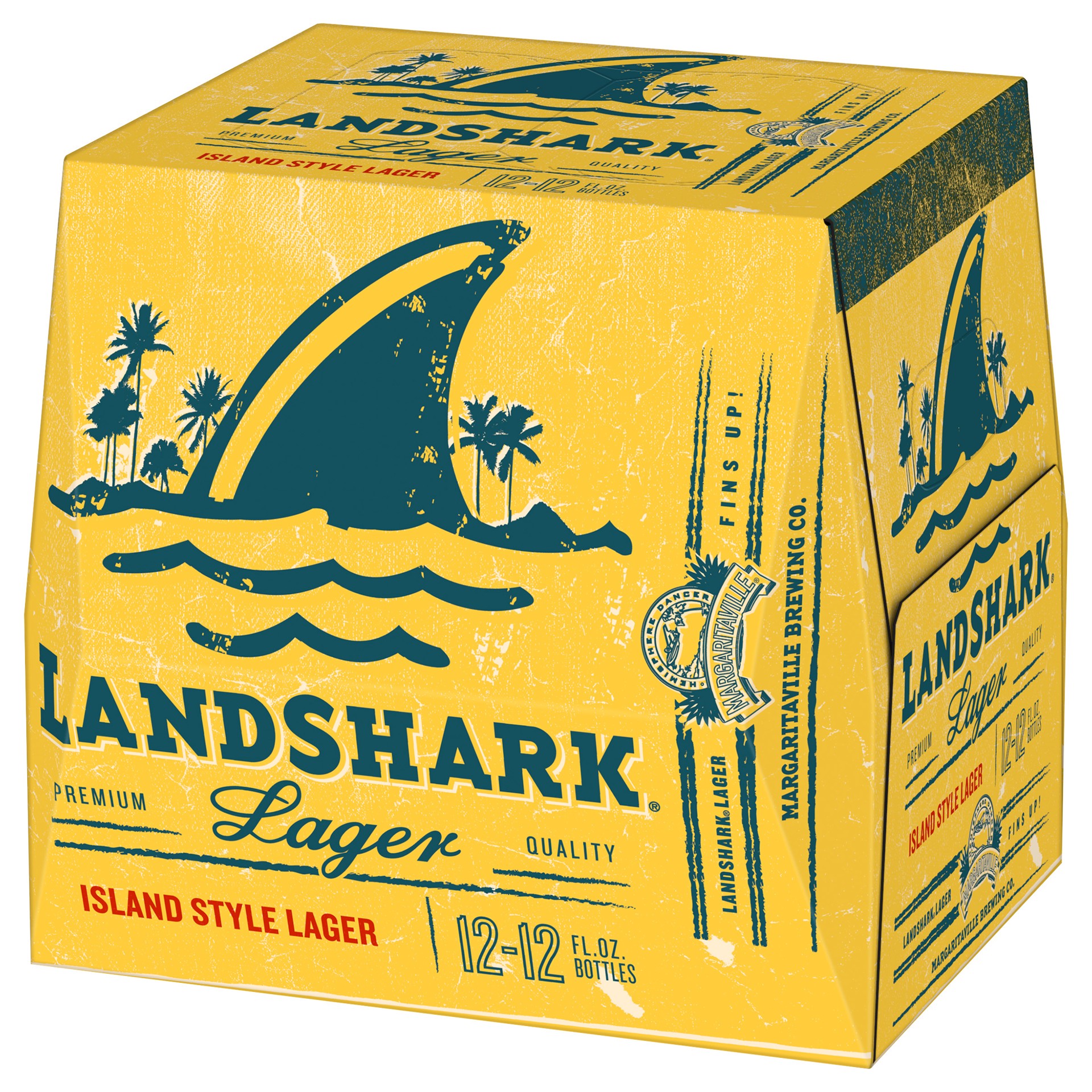 slide 2 of 4, Landshark Island Style Lager Bottles, 144 fl oz