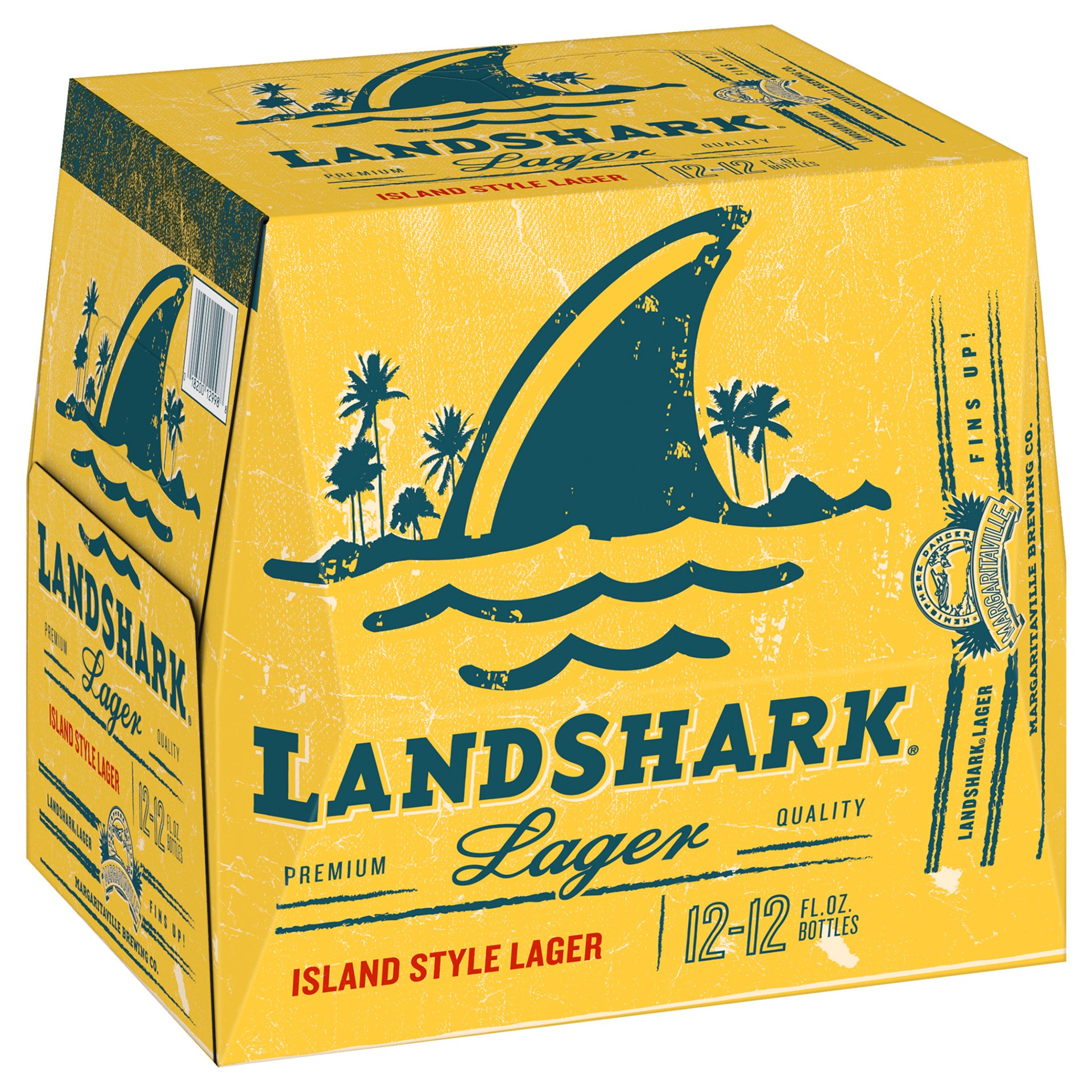 slide 1 of 4, Landshark Island Style Lager Bottles, 144 fl oz