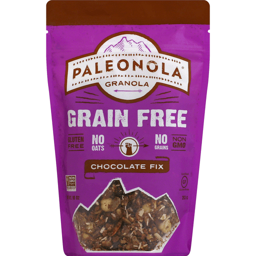 slide 2 of 2, Paleonola Grain Free Chocolate Fix Granola, 10 oz