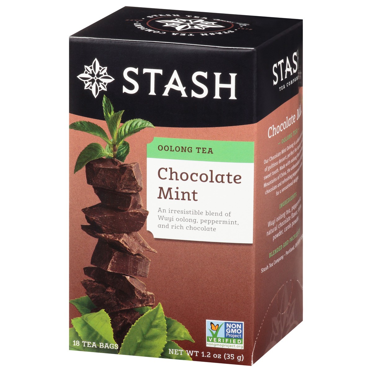 slide 9 of 9, Stash Bags Chocolate Mint Oolong Tea - 18 ct, 18 ct