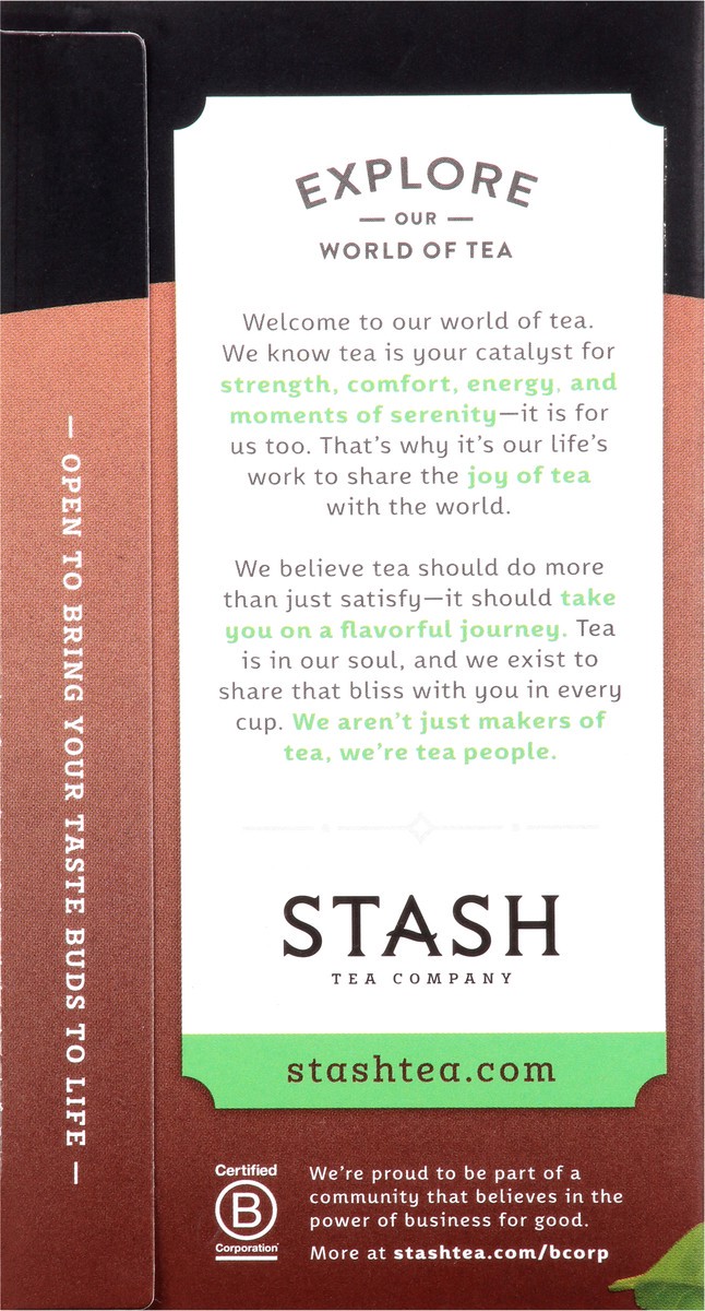 slide 2 of 9, Stash Bags Chocolate Mint Oolong Tea - 18 ct, 18 ct