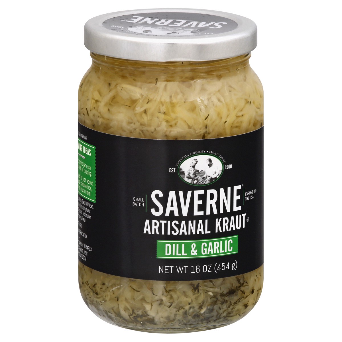 slide 7 of 10, Saverne Organic French Dill Sauerkraut 16 oz, 16 oz