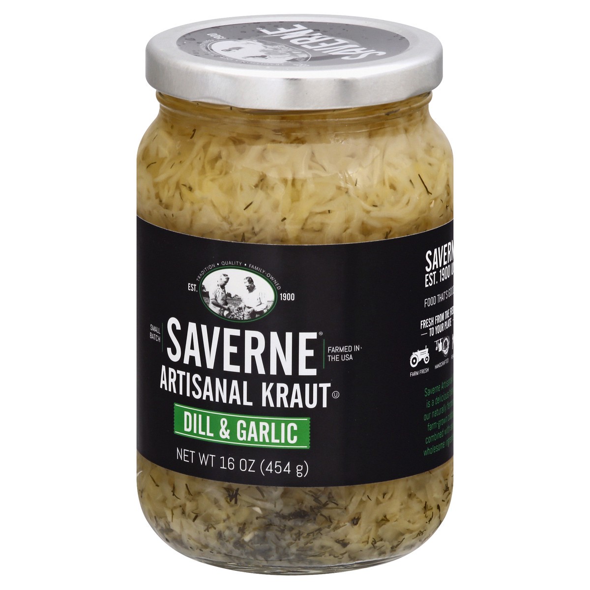 slide 5 of 10, Saverne Organic French Dill Sauerkraut 16 oz, 16 oz