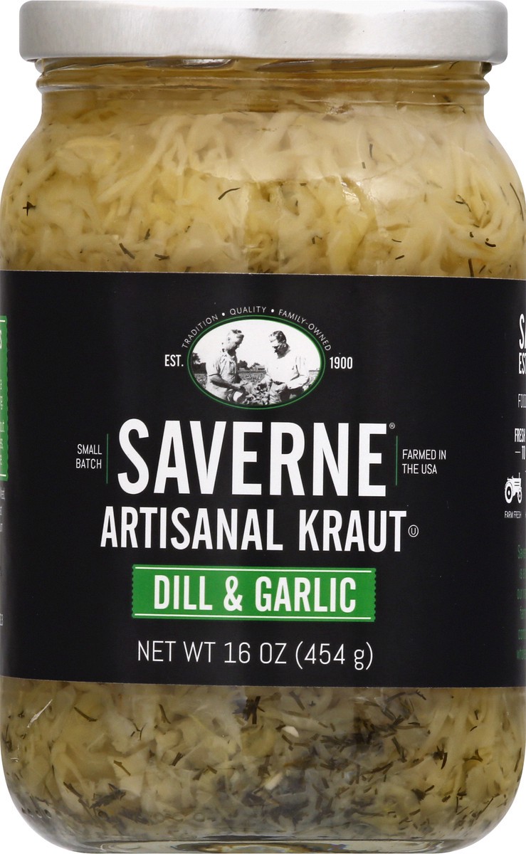 slide 10 of 10, Saverne Organic French Dill Sauerkraut 16 oz, 16 oz