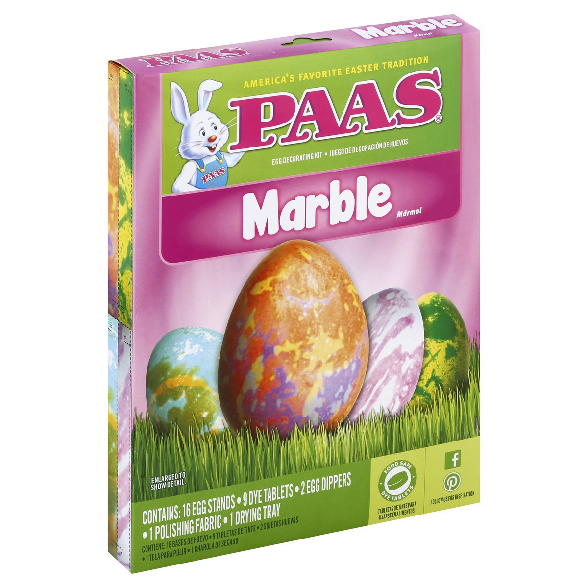 slide 1 of 1, PAAS Marble Easter Egg Decorating Kit, 1 kit