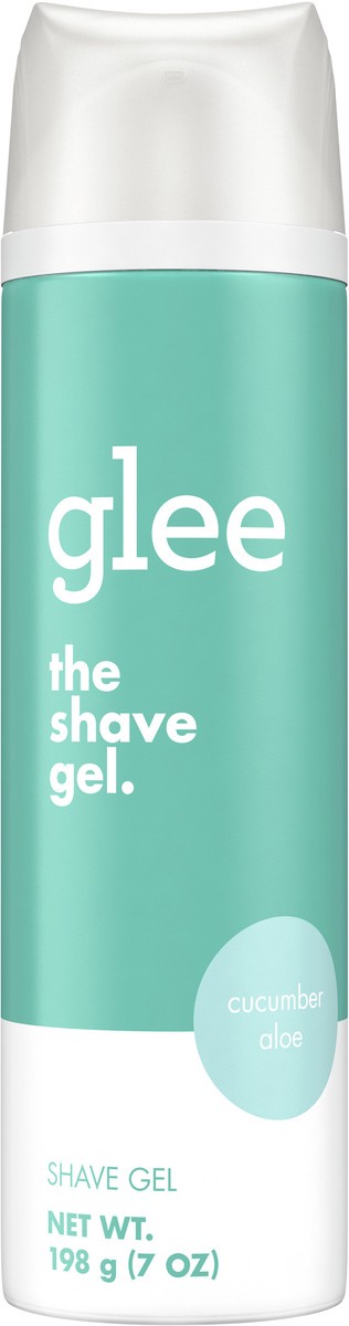 slide 3 of 3, glee Cucumber Aloe Shave Gel, 7 oz