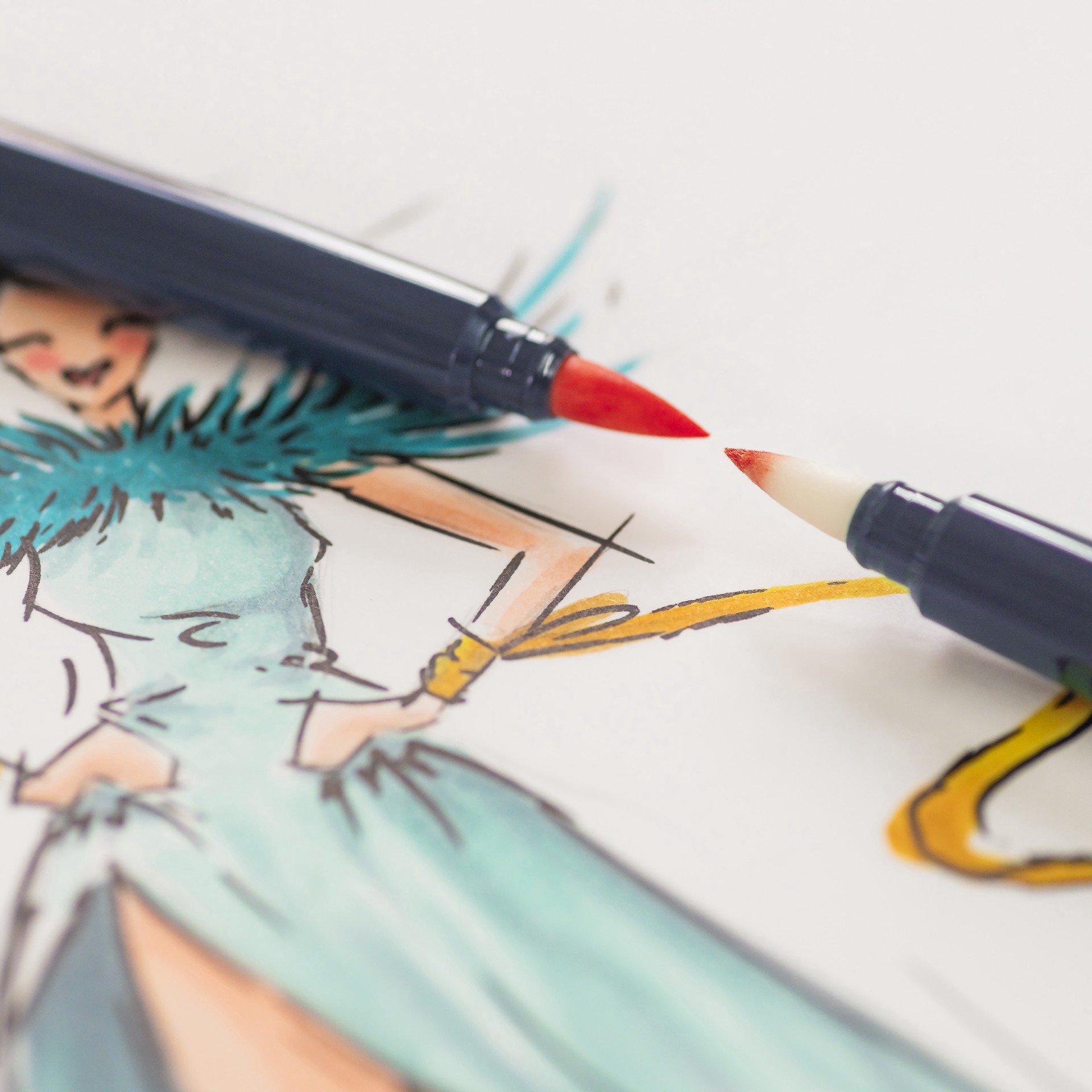 slide 6 of 8, Faber-Castell Goldfaber Sketch Fashion Dual Tip Alcohol Markers, 1 ct