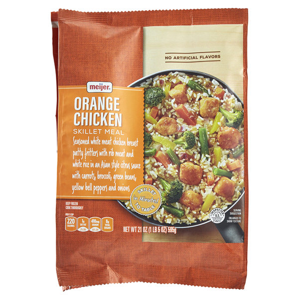 Meijer Orange Chicken Skillet Meal 21 oz Shipt