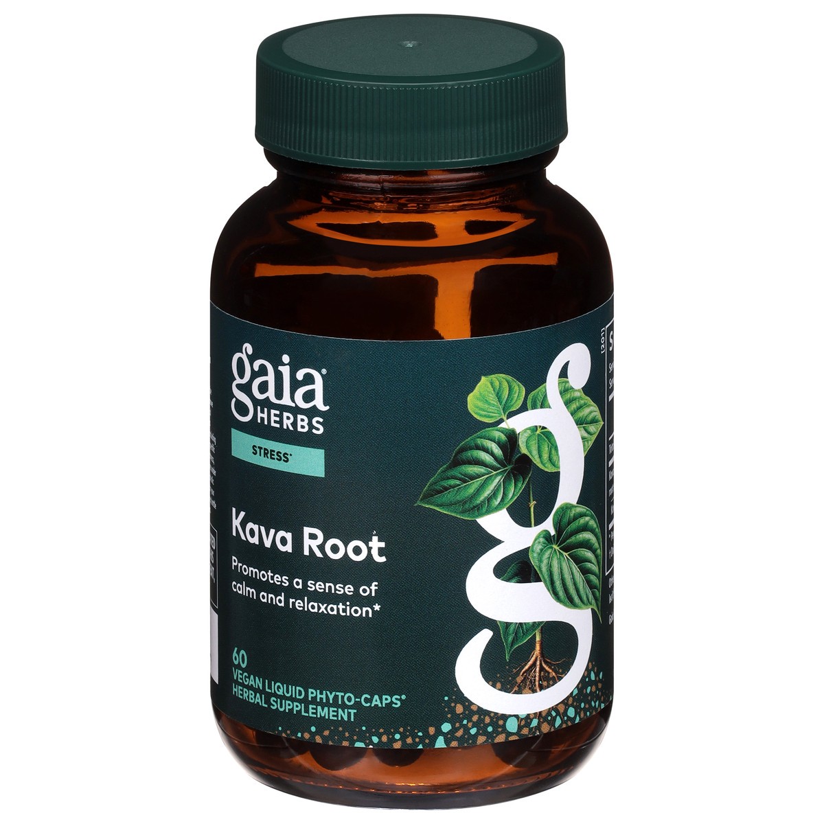 slide 1 of 12, Gaia Herbs Stress Kava Root 60 Each, 60 ct