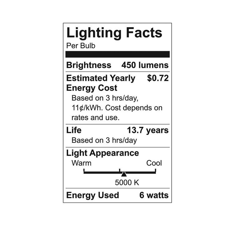 slide 6 of 13, GE Light Bulb 4 ea, 4 ct