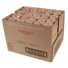 Smucker''s Breakfast Syrup, 2.1 oz Plastic Portion Control Cup, 100 Count Case