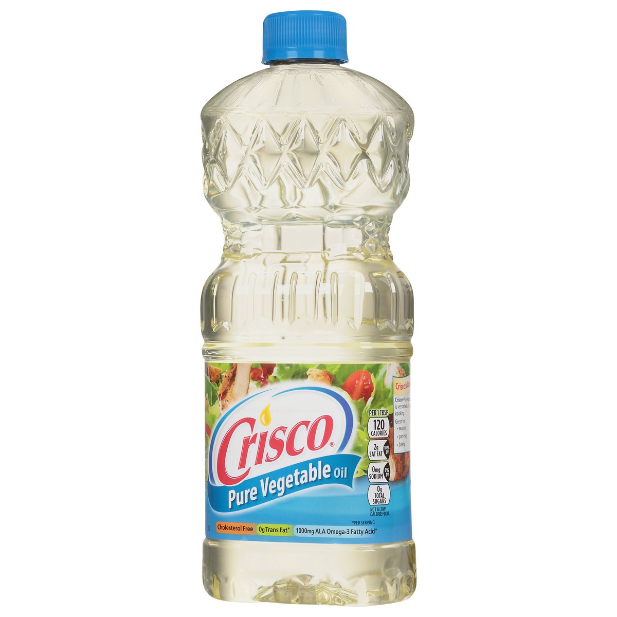 slide 15 of 15, Crisco Pure Vegetable Oil, Gluten-Free, 40 fl oz, 40 fl oz