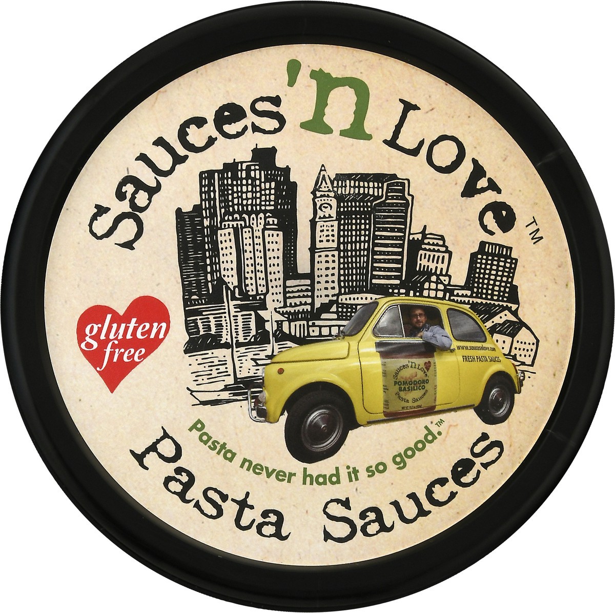 slide 4 of 13, Sauces n Love Pomodoro Basilico Pasta Sauces 15.3 oz, 15.3 oz