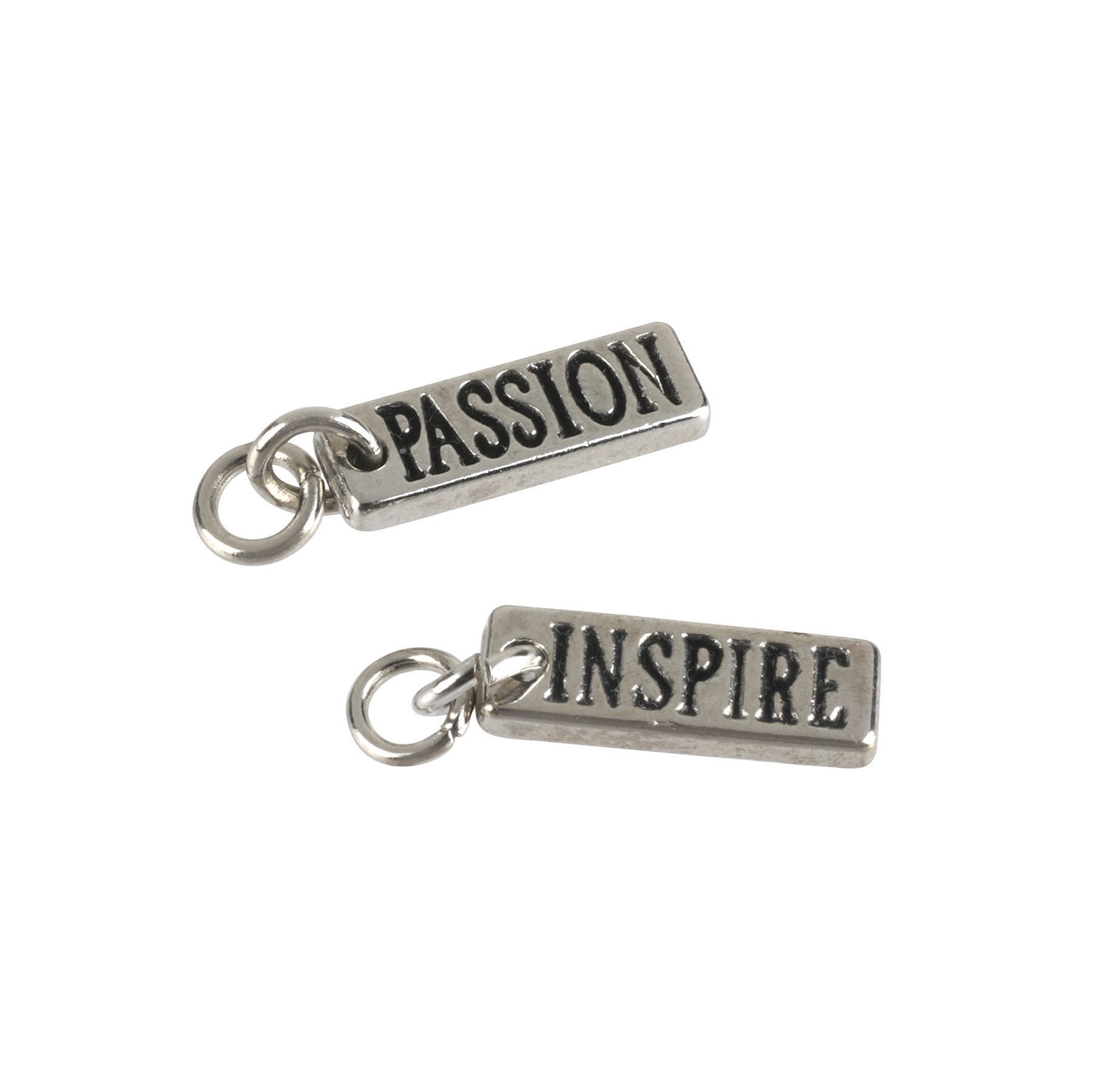 slide 3 of 3, Charmalong Inspirational Word Charms By Bead Landing, 4mm x 12mm