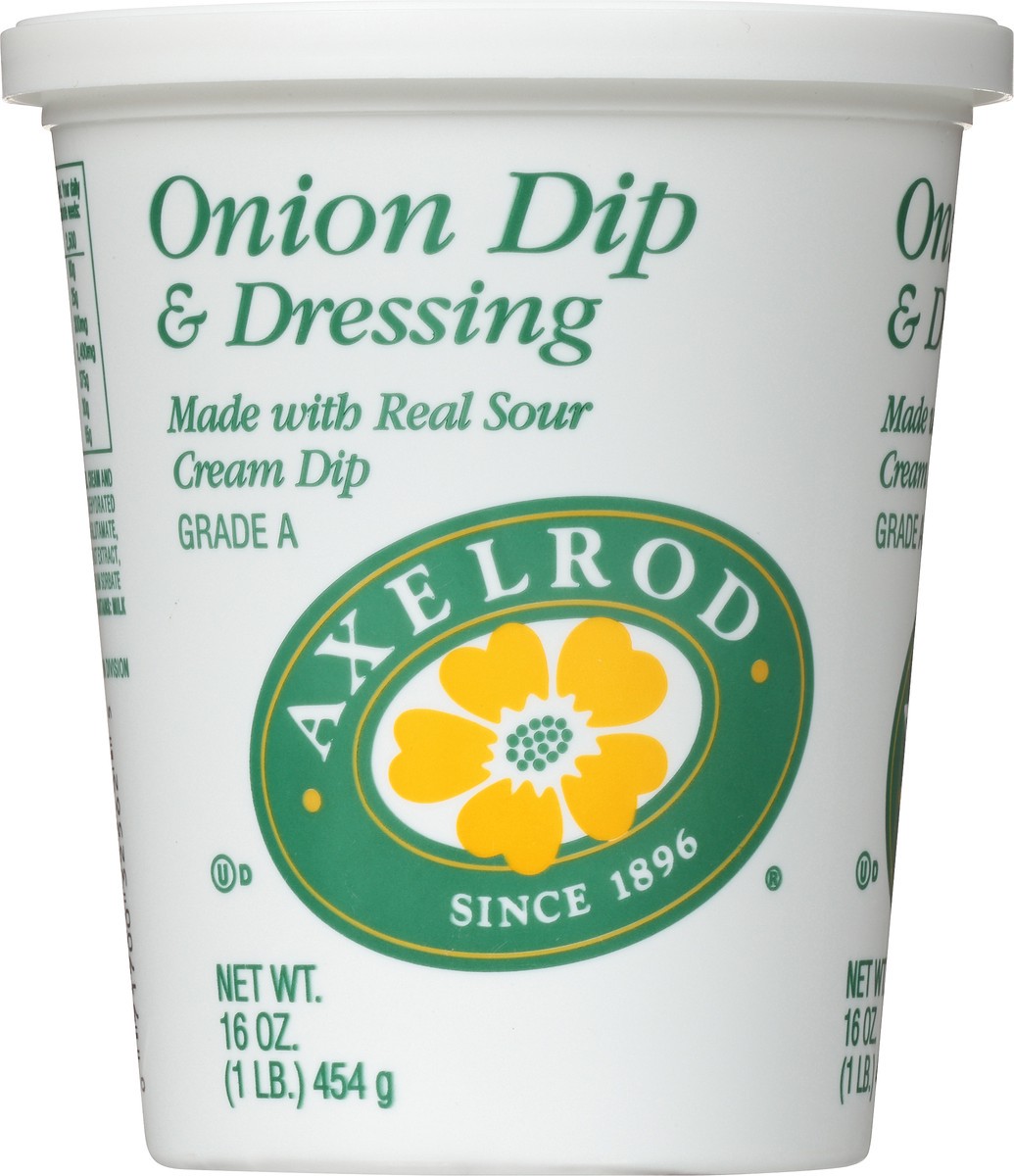 slide 7 of 8, Axelrod Onion Dip & Dressing, 16 oz, 16 oz