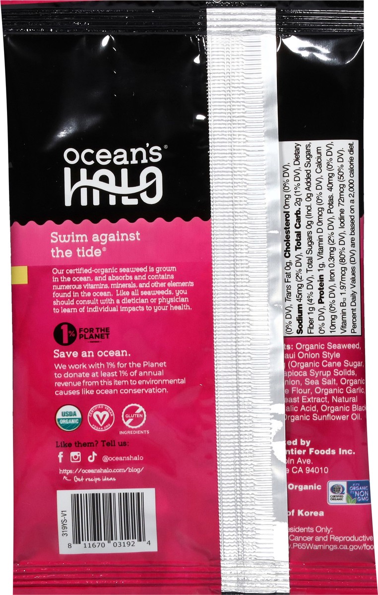 slide 14 of 14, Oceans Halo Seaweed Maui, 0.14 oz