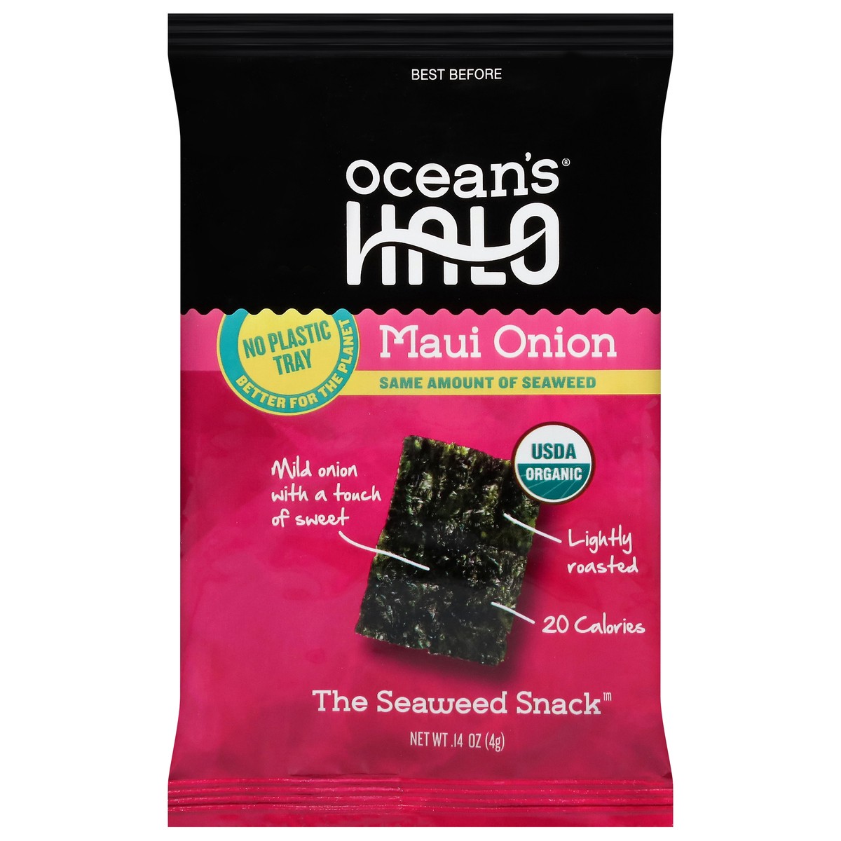 slide 9 of 14, Oceans Halo Seaweed Maui, 0.14 oz