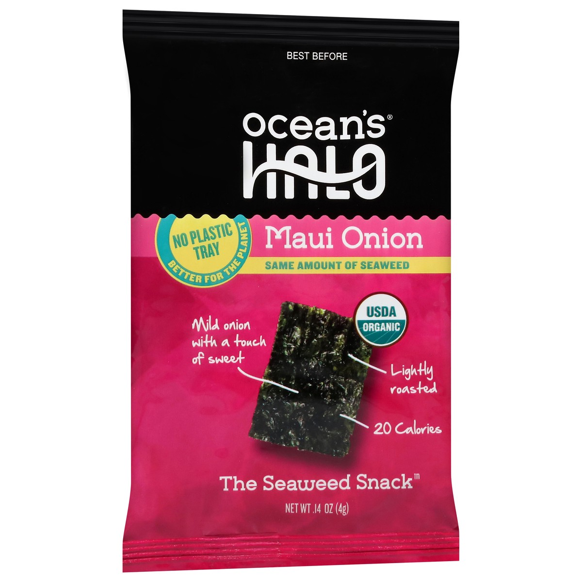 slide 12 of 14, Oceans Halo Seaweed Maui, 0.14 oz