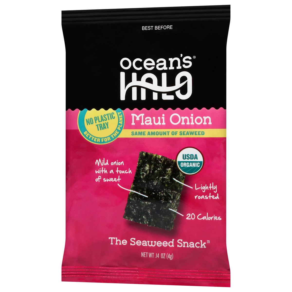 slide 4 of 14, Oceans Halo Seaweed Maui, 0.14 oz