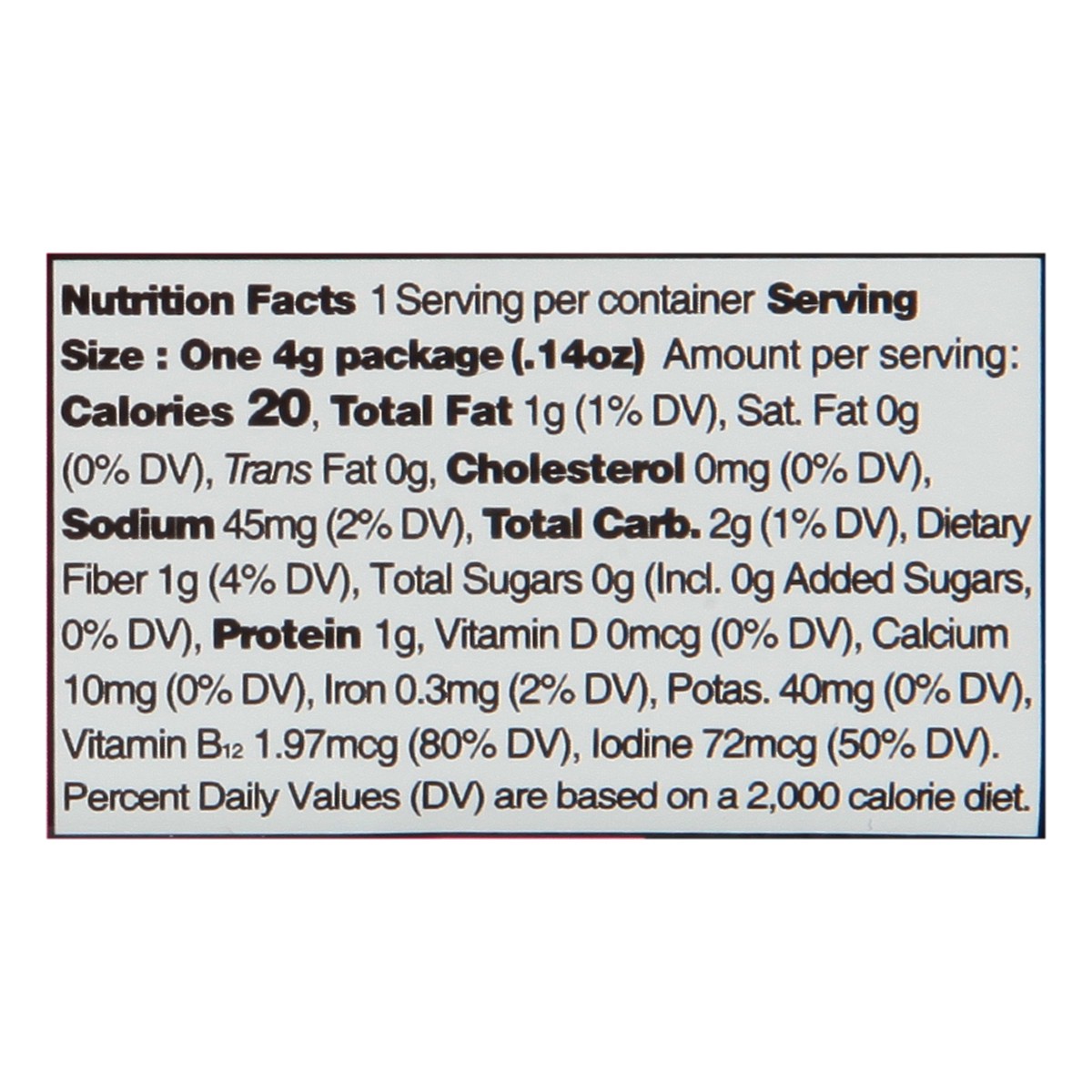 slide 7 of 14, Oceans Halo Seaweed Maui, 0.14 oz