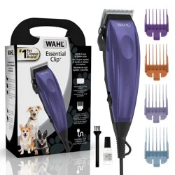 Wahl Essential Clip Clipper for Dogs, 7.3 in L x 2.3 in W x 1.5 in H