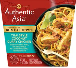 Authentic Asia Thai Style Coconut Curry Chicken