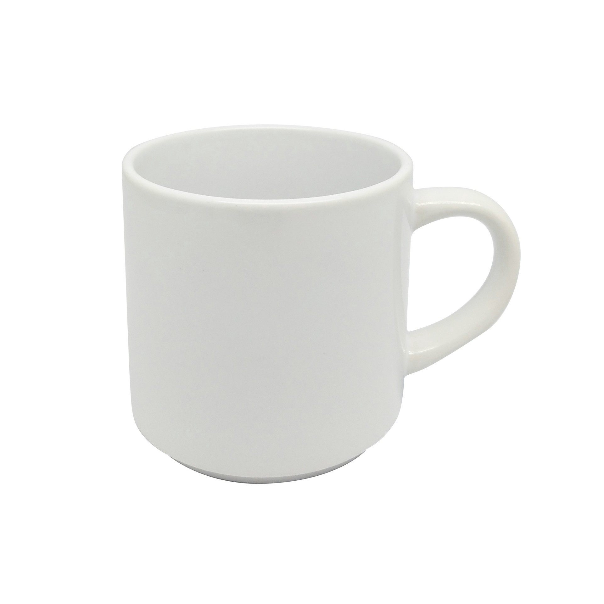 slide 2 of 6, 10oz. White Stackable Ceramic Sublimation Mugs, 4ct. By Make Market, 4 ct