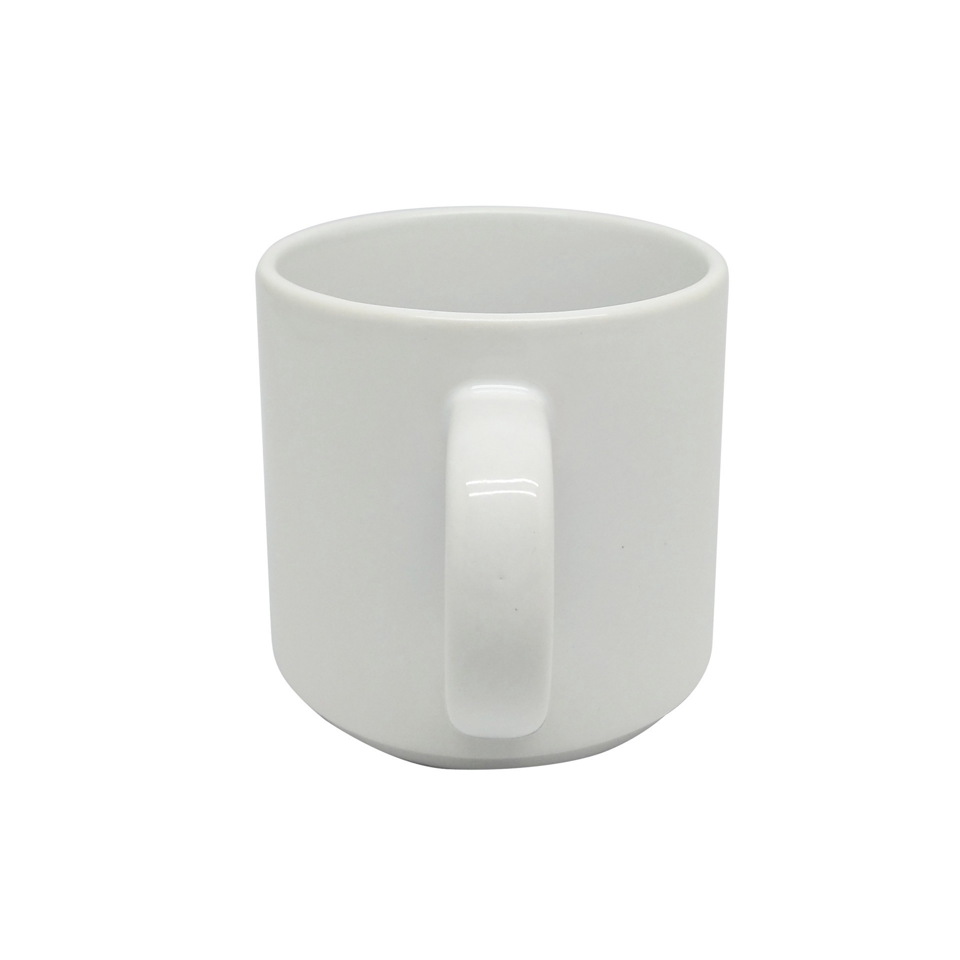 slide 4 of 6, 10oz. White Stackable Ceramic Sublimation Mugs, 4ct. By Make Market, 4 ct