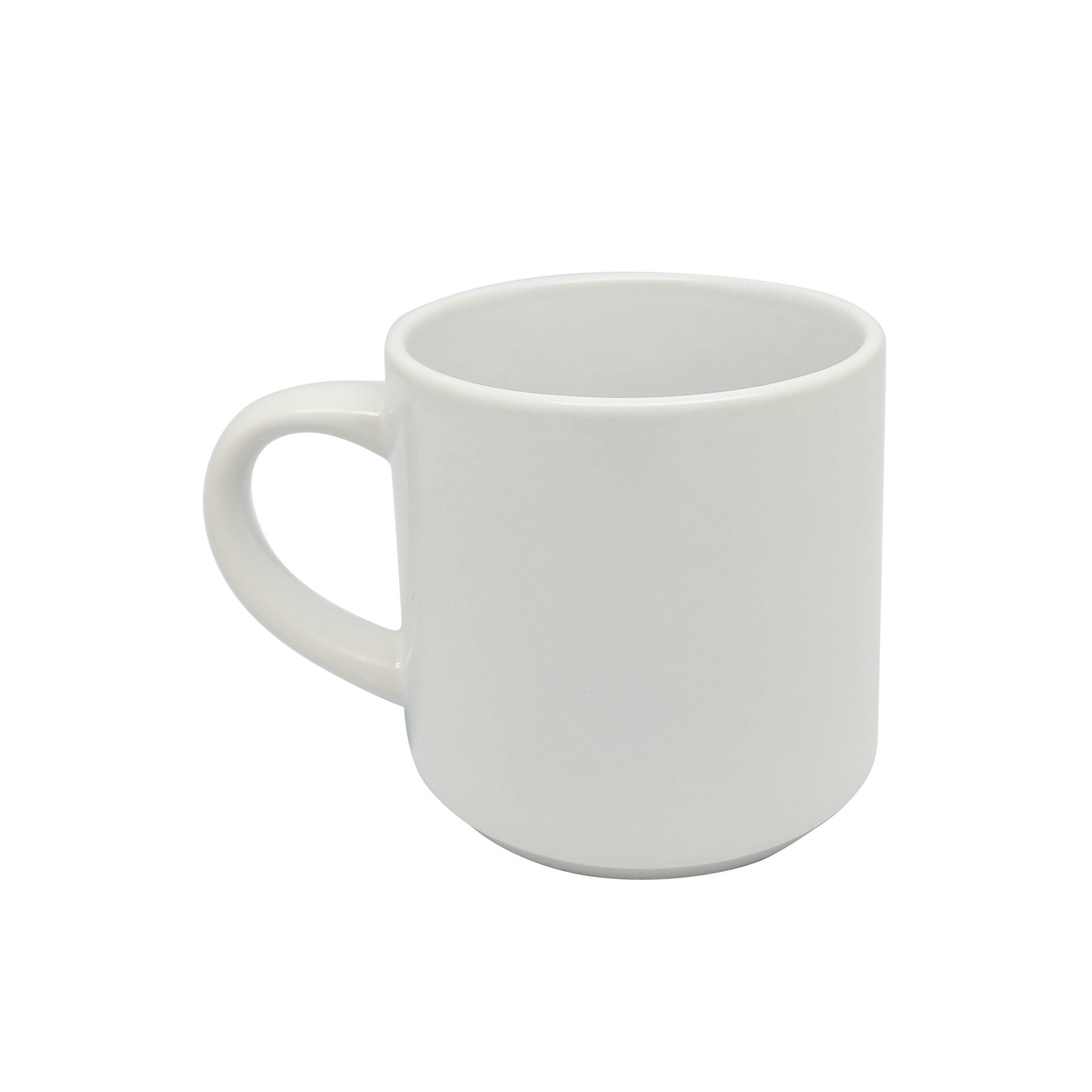 slide 5 of 6, 10oz. White Stackable Ceramic Sublimation Mugs, 4ct. By Make Market, 4 ct