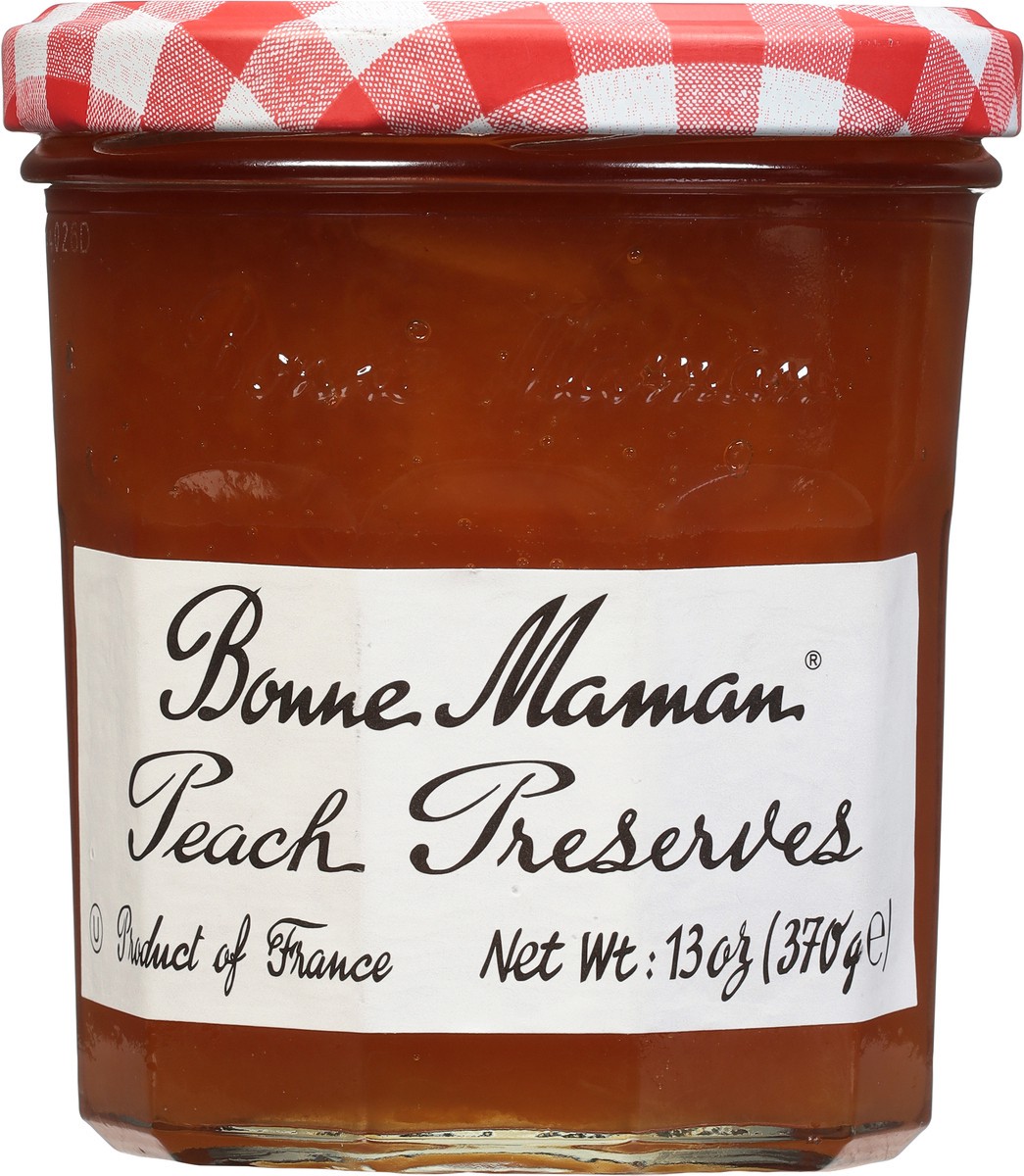 slide 6 of 9, Bonne Maman Peach Preserves, 13 oz