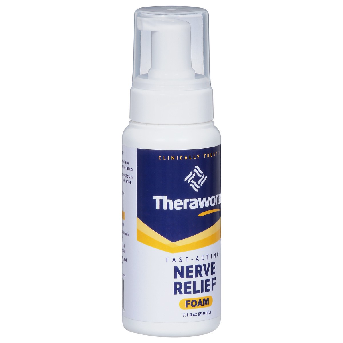 slide 6 of 9, Theraworx Foam Fast-Acting Nerve Relief 7.1 fl oz, 7.1 fl oz