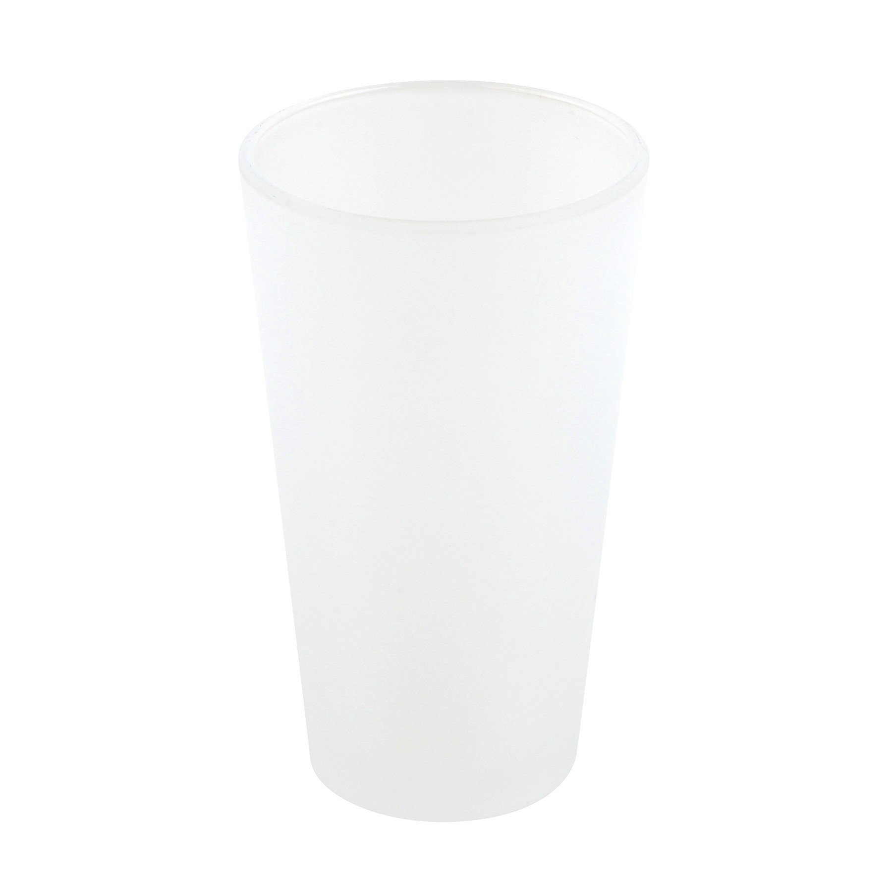 slide 3 of 3, 16oz. Frosted Glass Sublimation Tumbler By Make Market, 16 oz