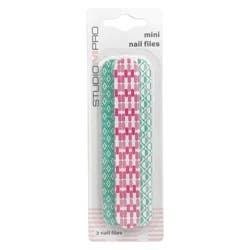 Studio M Professional Studio M Mini Nail File 3 Pack