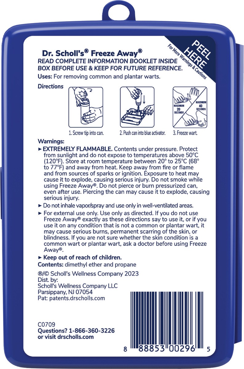 slide 5 of 8, Dr. Scholl's Freeze Away Wart Remover 1 ea, 1 ct