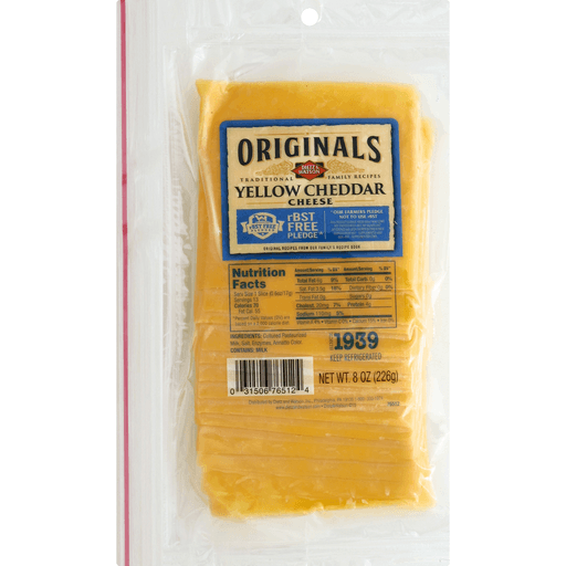 slide 1 of 1, Dietz & Watson Originals - Cheddar Cheese, 8 oz