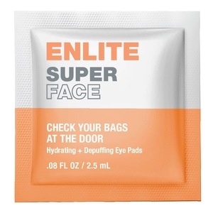 slide 1 of 1, Enlite Enlite Super Face Check Your Bags At The Door Hydrating + Depuffing Eye Pads, 4 ct