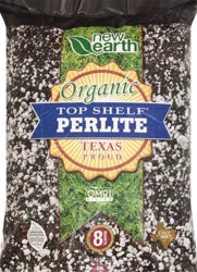 New Earth Top Shelf Organic Perlite 8.8 lt