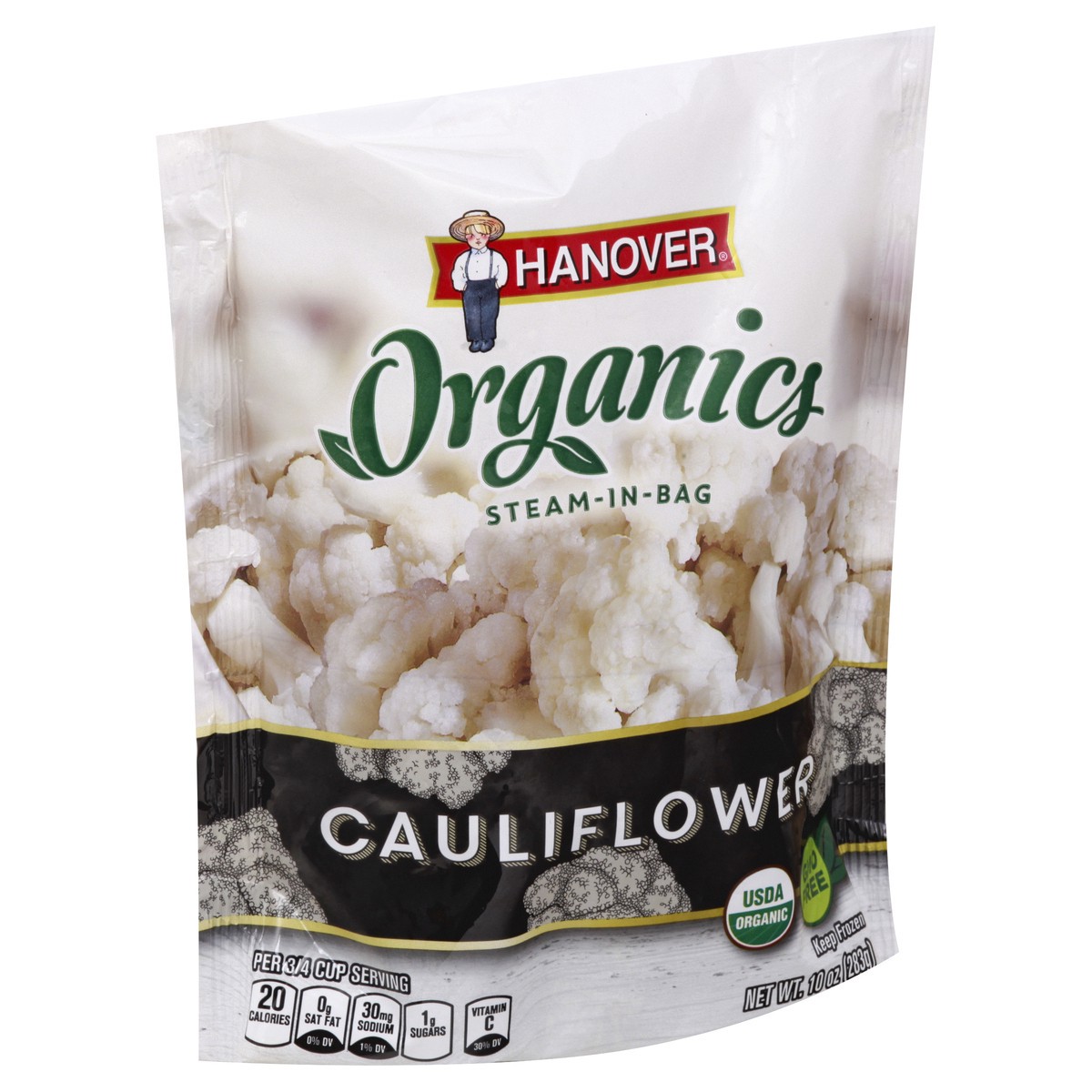 slide 3 of 13, Hanover Organics Cauliflower 10 oz, 10 oz