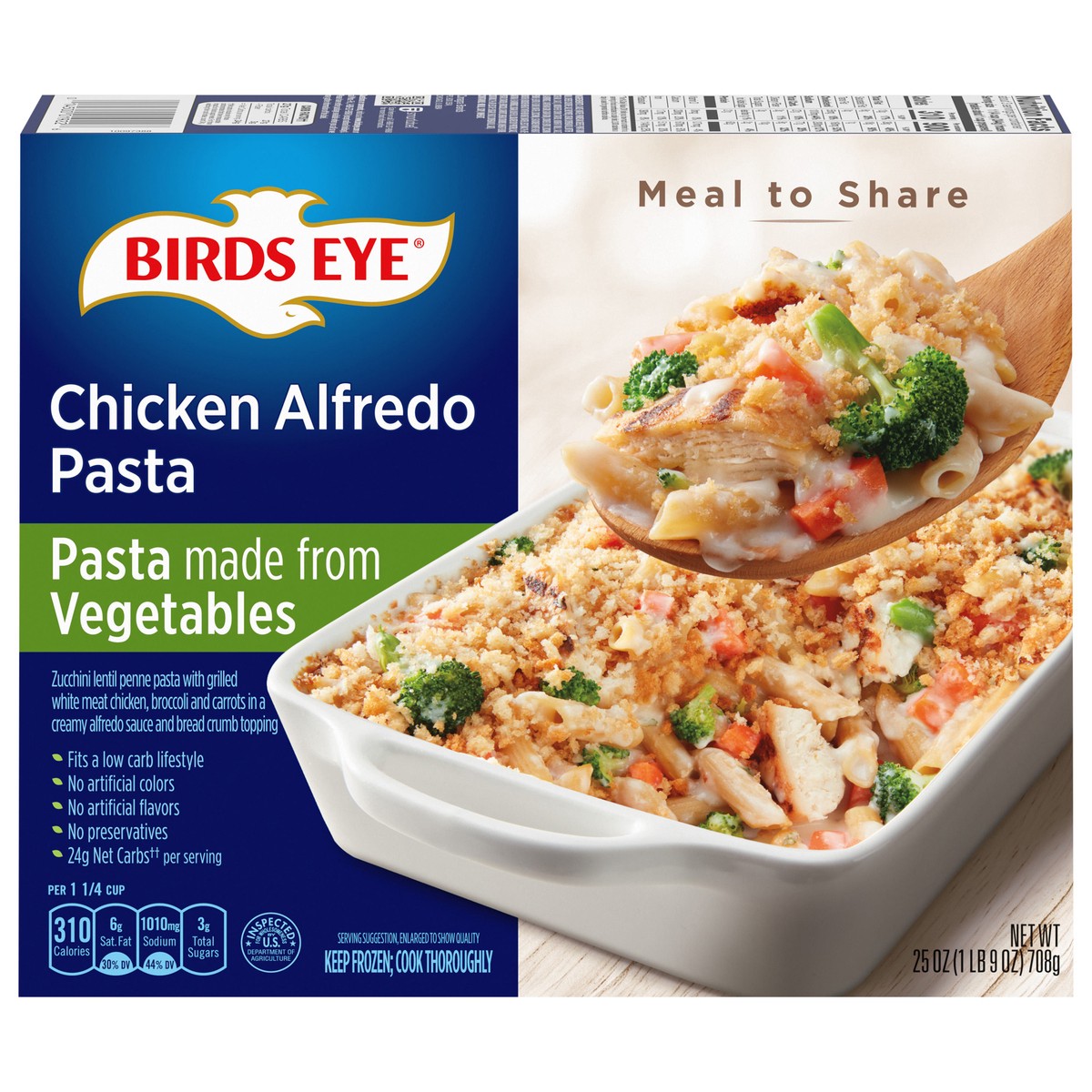 slide 1 of 5, Birds Eye Chicken Alfredo Pasta 25 oz, 25 oz