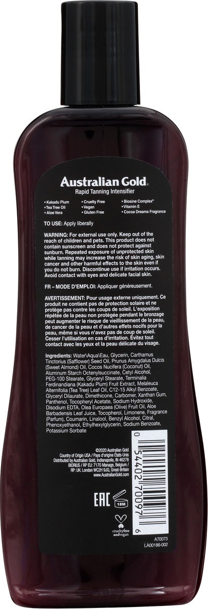 slide 4 of 12, Australian Gold Biosine Complex Rapid Tanning Intensifier, 8.5 fl oz