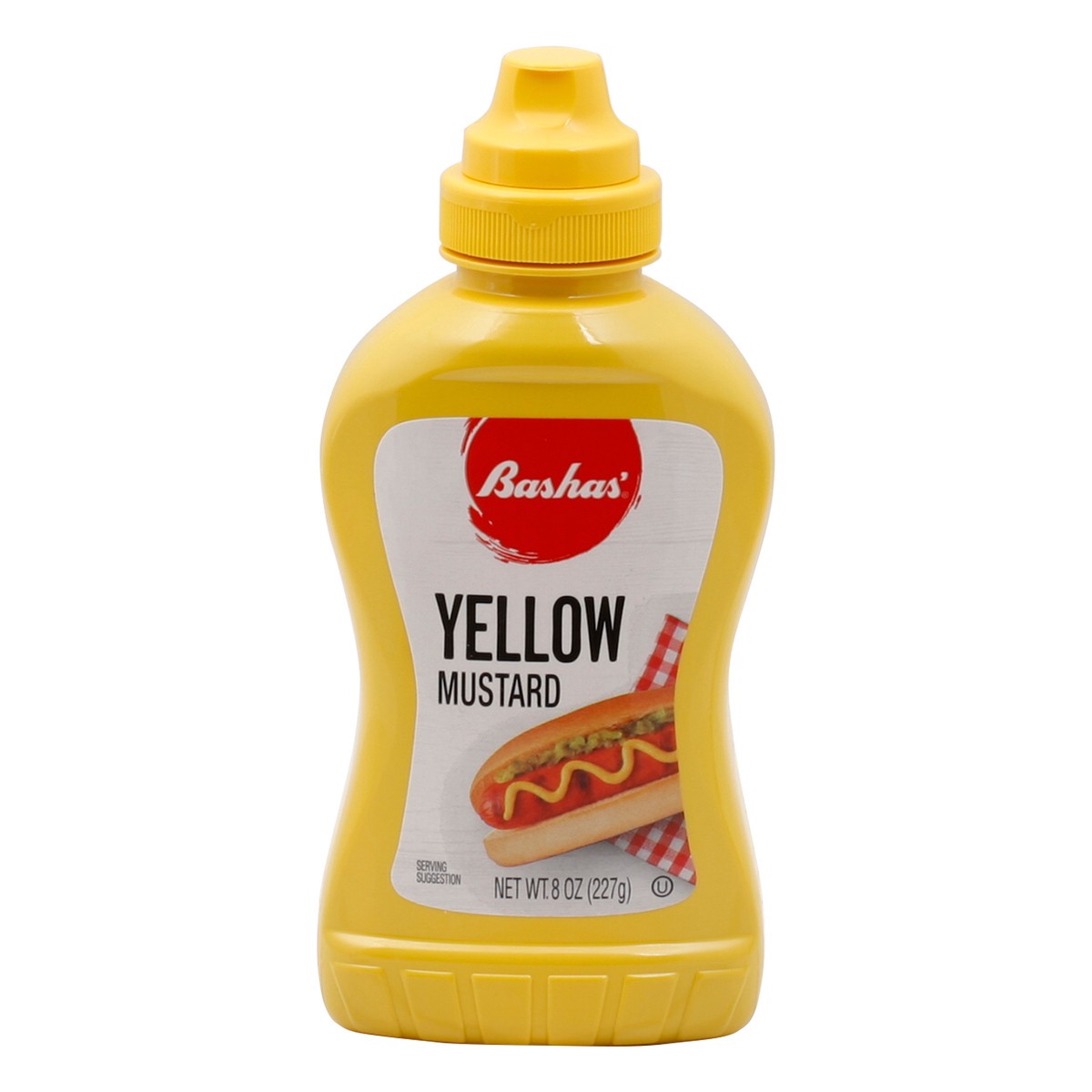 slide 13 of 13, Bashas Yellow Sqz Mustard - 8 oz, 8 oz