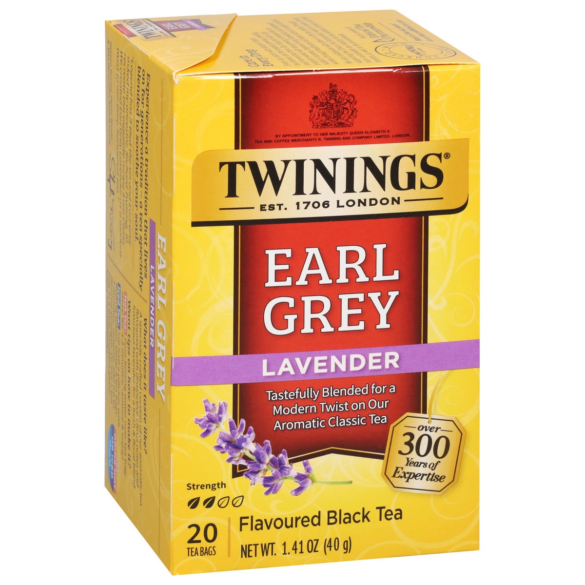 slide 4 of 9, Twinings Early Grey Lavender Black Tea 20 Tea Bags - 20 ct, 20 ct