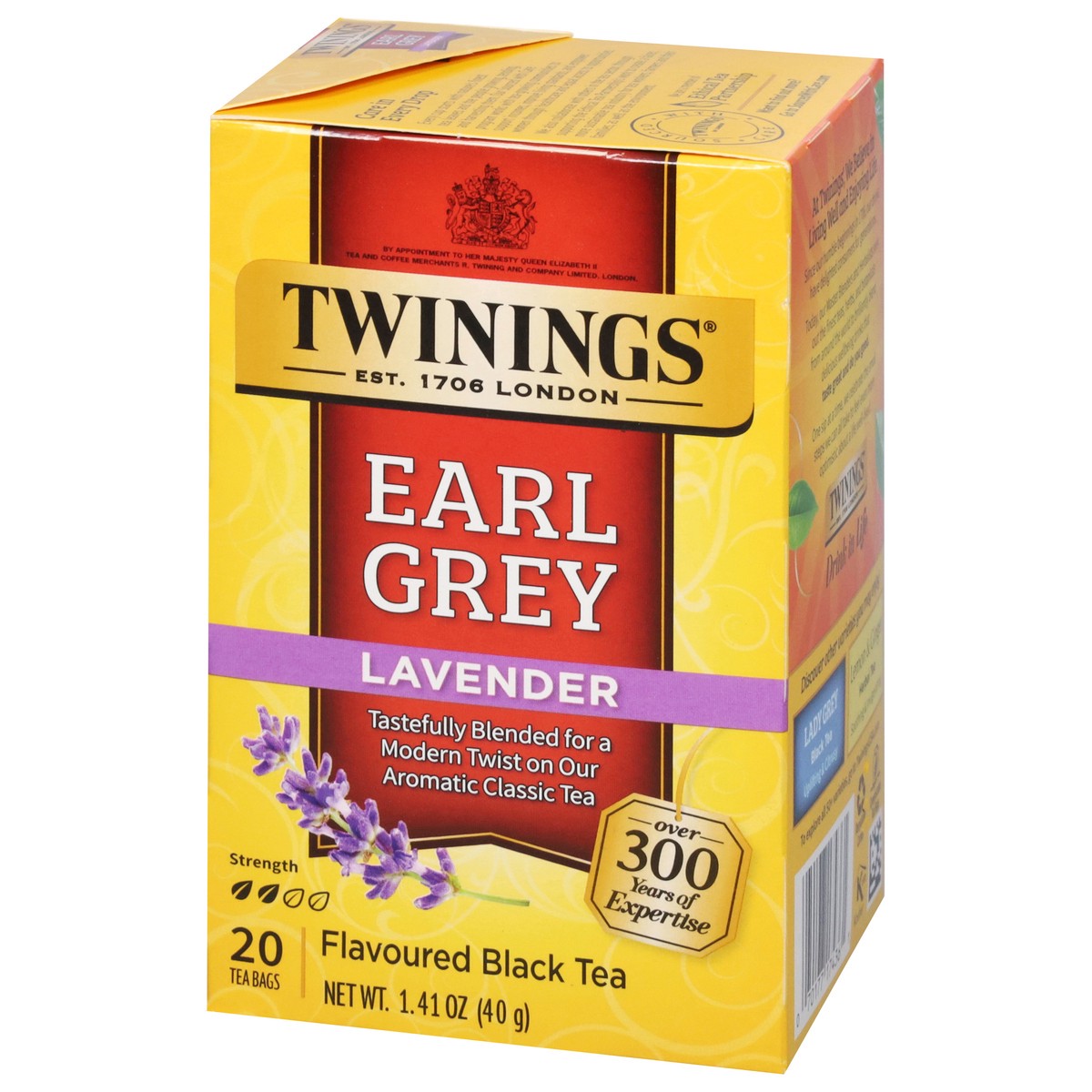 slide 2 of 9, Twinings Early Grey Lavender Black Tea 20 Tea Bags - 20 ct, 20 ct