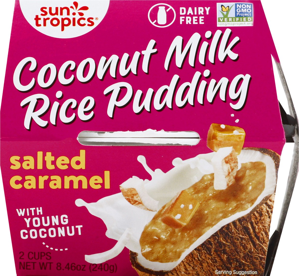 slide 13 of 13, Sun Tropics Coconut Milk Salted Caramel Rice Pudding 2 ea, 2 ct