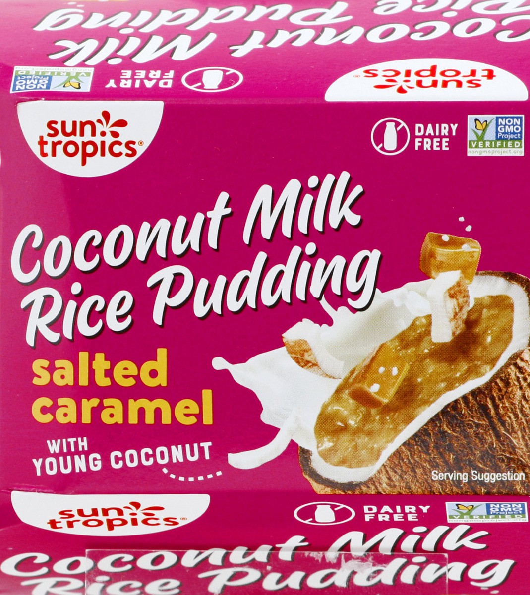 slide 3 of 13, Sun Tropics Coconut Milk Salted Caramel Rice Pudding 2 ea, 2 ct